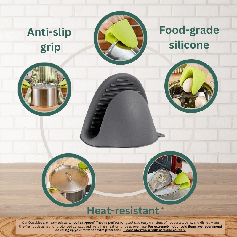 Life&Loft™ Kitchen Quackies | Premium Pinch Mitts